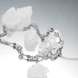 Punk Transparent Beads Necklace Star Light Pendant Choker Party Jewelry