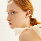 Zircon Tassel Clip Earrings Set Wedding Ear Jewelry