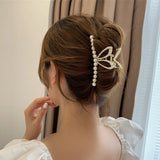 Metal Rabbit Ear Hair Claws Headwear For Women