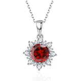 Kpop Snowflake Pendant Necklace Wedding/Christmas Jewelry