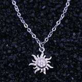 Little Sun Pendant Necklace Women's Clavicle Jewelry