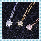 Little Sun Pendant Necklace Women's Clavicle Jewelry