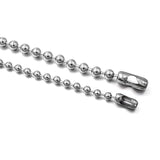 Stainless Steel Bead Ball Chain Choker Necklace Women's Jewelry Gift