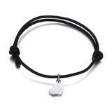 Men's Heart Charm Anklet Adjustable Beach Boho Anklet Male Jewelry