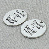Mermaid Kisses Starfish Wishes Charm Necklace 5Pcs/Lot