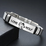Adjustable Engravable Mesh Silver Steel Bracelet for Men Women