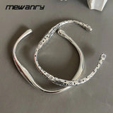 Vintage Silver Bracelet for Women Christmas Jewelry
