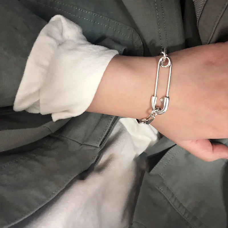 Vintage Thick Chain Bracelets for Couples
