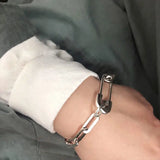 Vintage Thick Chain Bracelets for Couples