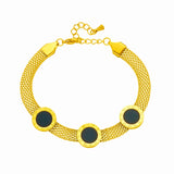 316 Stainless Zircon Pendant Bracelet