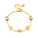 316 Stainless Zircon Pendant Bracelet for Women