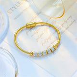 Vintage Zircon Pendant Bracelet for Women