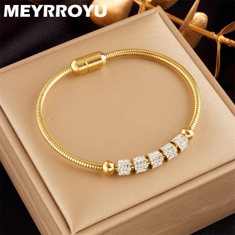 Vintage Zircon Pendant Bracelet for Women