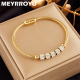 Vintage Zircon Pendant Bracelet for Women