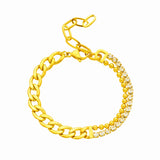 316 Stainless Steel Zircon Bracelet For Women Jewelry Gift Accessories