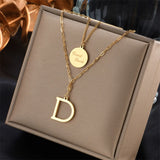 316L Stainless Steel Turquoise Snake Chain Necklace Women
