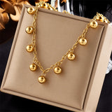 316L Stainless Steel Butterfly Pendant Necklace For Women