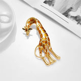 Giraffe Shape Brooch Zinc Alloy Casual Holiday Jewelry