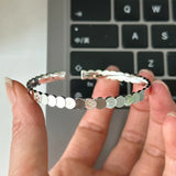 Crystal Bracelet Fish Scale Stripe for Women