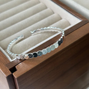 Crystal Bracelet Fish Scale Stripe for Women