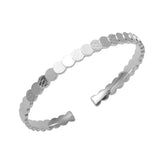 Crystal Bracelet Fish Scale Stripe for Women