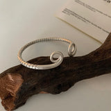 Monkey King Shape Bangle Retro Scripture Jewelry Gift Men Women