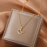 Zircon Starfish Whale Pendant Necklace