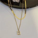 Sparkling Crystal Pendant Necklace for Women
