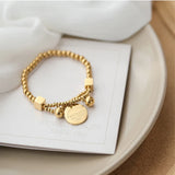 Stainless Steel Double Layer Bracelets For Women