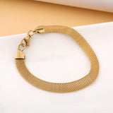 Stainless Steel Mesh Rope Chain Bracelets Gift Bracelets for Women Men