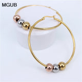 Stainless Steel Hoop Earrings for Women LH481