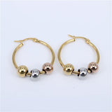 Stainless Steel Hoop Earrings for Women LH481