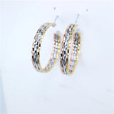 Stainless Steel Tricyclic Earrings for Women LH188