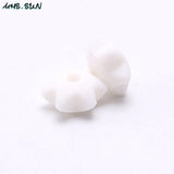 10MM Baby Six-Pointed Star Teething Beads BPA-Free 50pcs