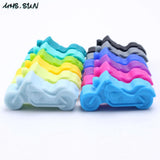 15pcs Food Motorcycle Silicone Beads for DIY Nursing Jewelry