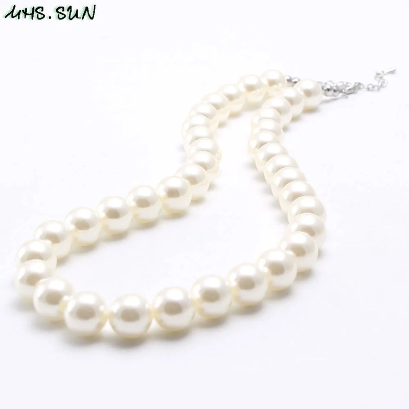 Baby Pearls Necklace DIY Bubblegum Beaded Jewelry for Kids