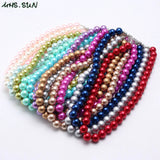 Baby Pearls Necklace DIY Bubblegum Beaded Jewelry for Kids