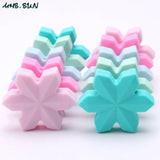 20Pcs Silicone Baby Teether Pendant for DIY Teething Necklace Making