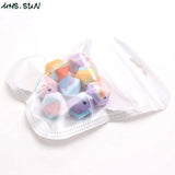 30PCS 14MM Hexagon Silicone Beads Baby Teether Food Grade Teething Toy