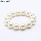 5pc Baby Kids Elastic Beaded Bracelets Girls Jewelry