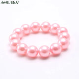5pc Baby Kids Elastic Beaded Bracelets Girls Jewelry