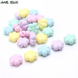 50PCS 14MM Silicone Teething Beads for Baby Teethers Necklace DIY Toy BPA