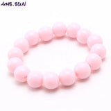 8Pcs Colorful Acrylic Bead Bracelets for Kids Party