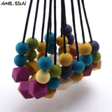 Baby Silicone Teething Necklace - BPA Free Nursing Jewelry