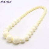 Baby Beads Necklace Bracelets Set Colorful