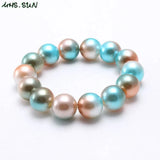 Baby Girls Pearl Beads Bracelets Kids Child Chunky Beads Bracelet