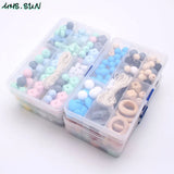 Food Baby Silicone DIY Beads Set for Teether Nursing Necklace