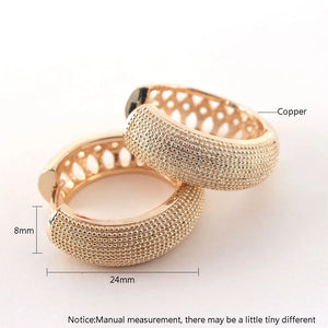 Hollow Circle Hoop Earrings for Women Girls