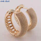 Hollow Circle Hoop Earrings for Women Girls