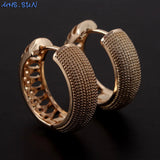 Hollow Circle Hoop Earrings for Women Girls